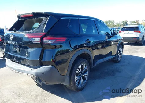 2022 Nissan Rogue Sv Fwd from USA, damaged, VIN 5N1BT3BA3NC684017
